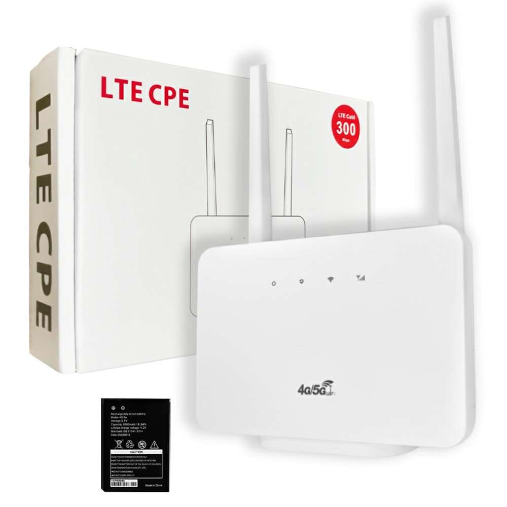CP106-E 4G LTE Router 300Mbps Wireless Modem Single Ethernet Port Home Office Router, Eurasian Versi