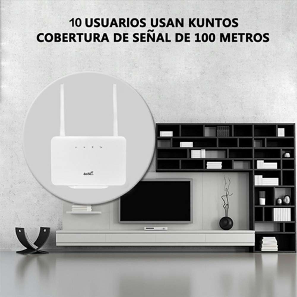 CP106-E 4G LTE Router 300Mbps Wireless Modem Single Ethernet Port Home Office Router, Eurasian Versi