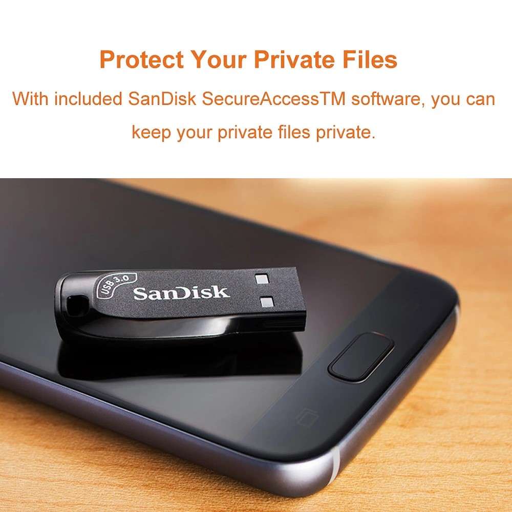 SANDISK CZ410 128G USB 3.0 Data Storage Thumb Stick 100M / S USB Flash Drive