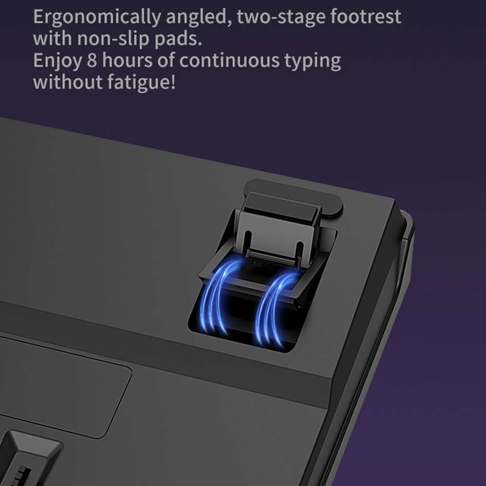 A36 RGB Backlit Mini Mechanical Keyboard with Numpad 34 Keys Type-C Wired Keyboard - White