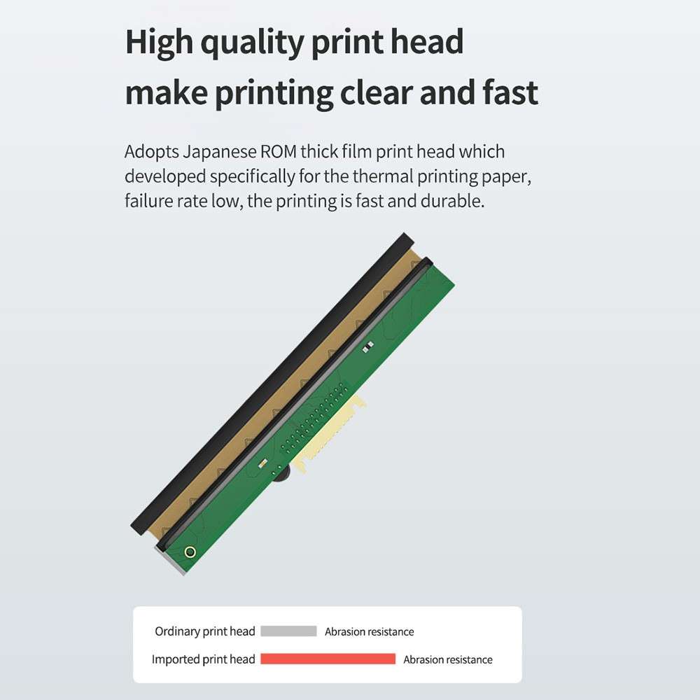 TDL401H USB Computer Thermal Label Printer Receipt Printing Tool - UK Plug