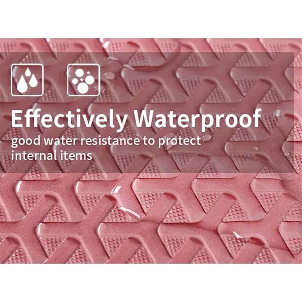 CANVASARTISAN L30-01 Rhombus Pattern PU Leather Laptop Protective Sleeve Notebook Carrying Bag for 1