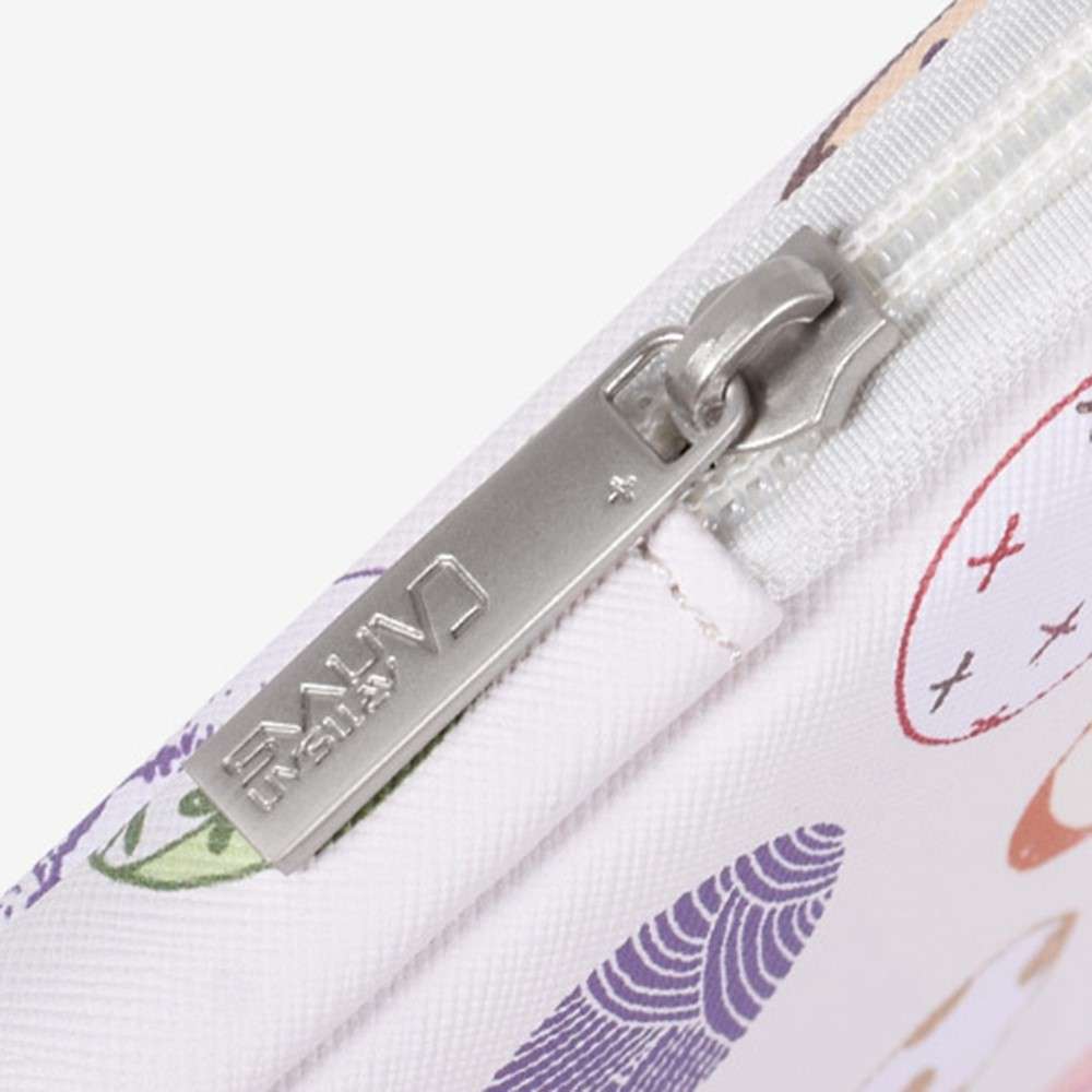 CANVASARTISAN G52-01 15-inch Laptop Sleeve PU Protective Case Easter Bunny and Eggs Pattern Carrying