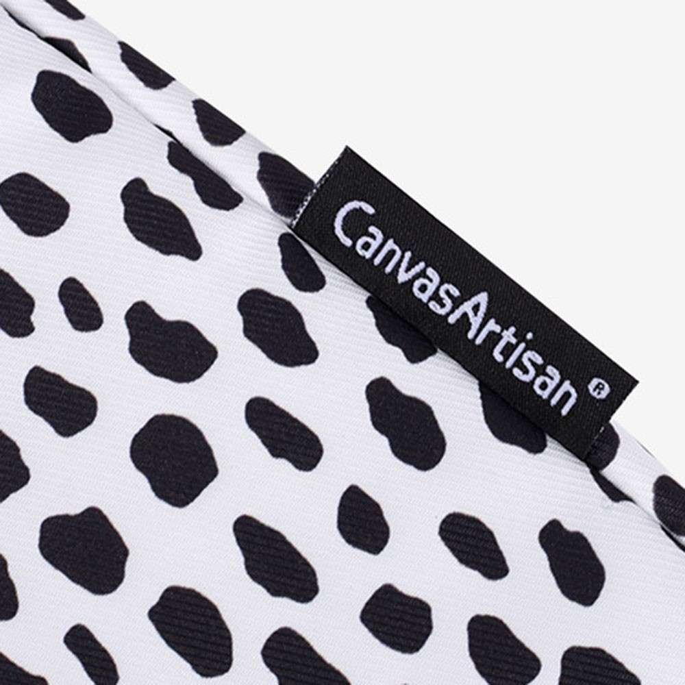 CANVASARTISAN H36-11 Cow Grain Patterned Polyester + Soft Lining Laptop Protective Sleeve Bag with O