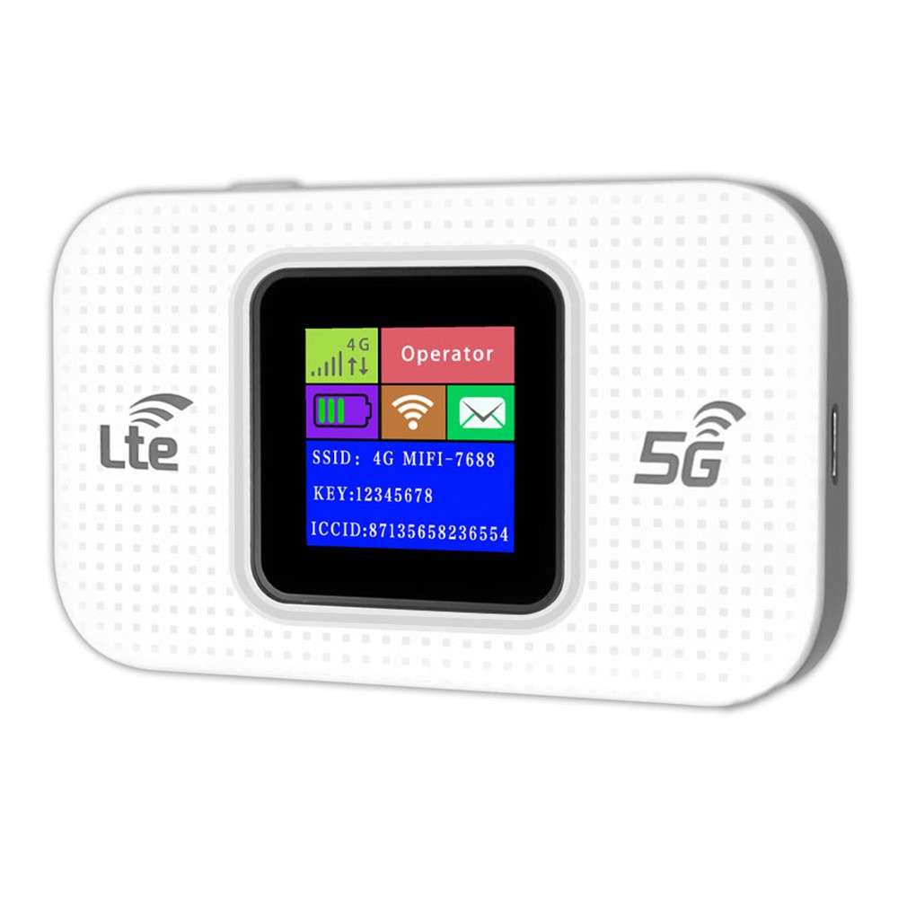 Modems - MF68E 4G LTE Wi-Fi Router Type-C Interface Color Display Built ...