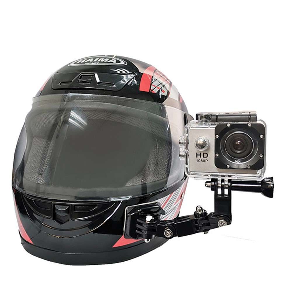 Full Face Motorcycle Helmet Chin Mount Jaw Holder Strap Universal for GoPro Hero 8/7/5