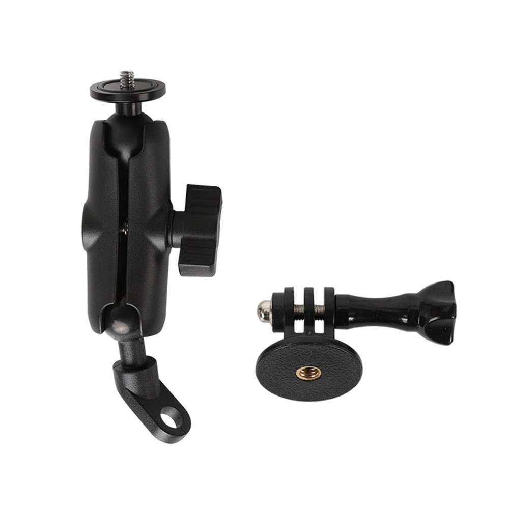 For GoPro 11 / 10 / Insta360 One R Motorcycle Sports Camera Mount Holder Adjustable Support Stand -