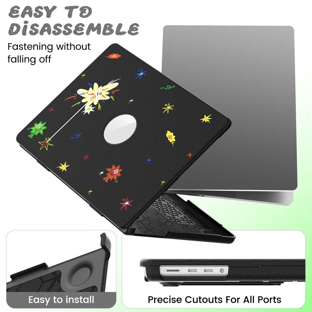 Pattern Printing Laptop Case for MacBook Pro 14 inch (2025) / (2024) / (2023) / (2022) / (2021) Note