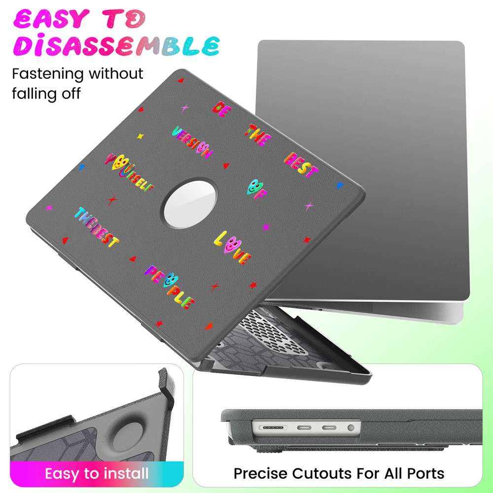 Pattern Printing Laptop Case for MacBook Pro 14 inch (2025) / (2024) / (2023) / (2022) / (2021) Note