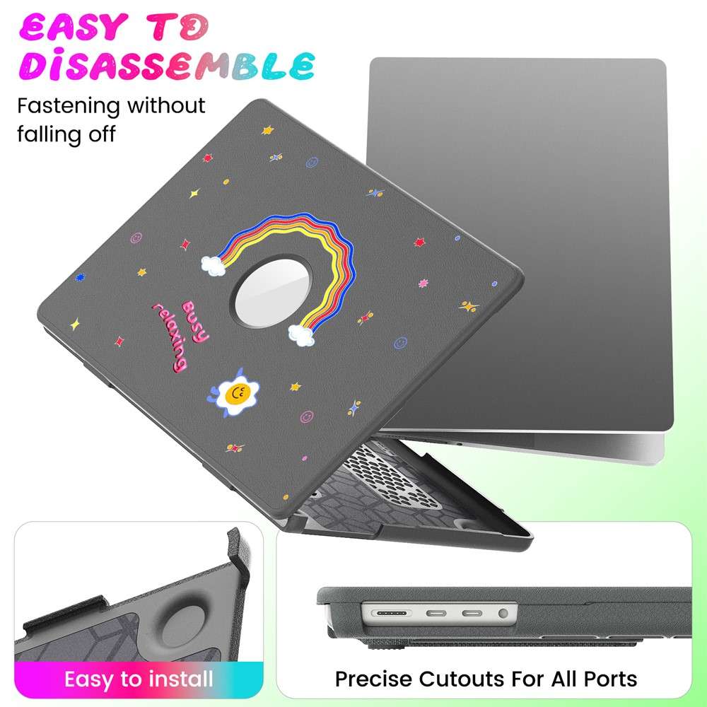 Pattern Printing Laptop Case for MacBook Pro 14 inch (2025) / (2024) / (2023) / (2022) / (2021) Note