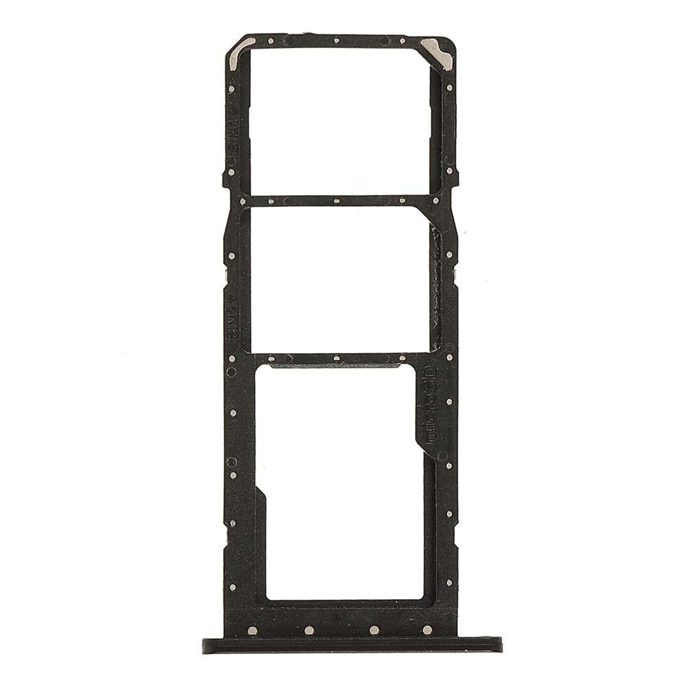 OEM Dual SIM + TF Card Tray Holder Replacement (without Logo) for Samsung Galaxy A03s (164.2mm) - Bl