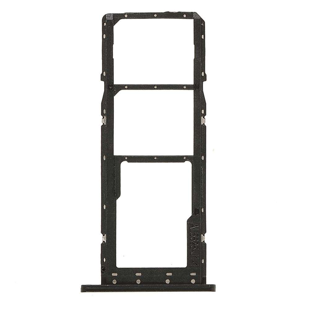 OEM Dual SIM + TF Card Tray Holder Replacement (without Logo) for Samsung Galaxy A03s (164.2mm) - Bl