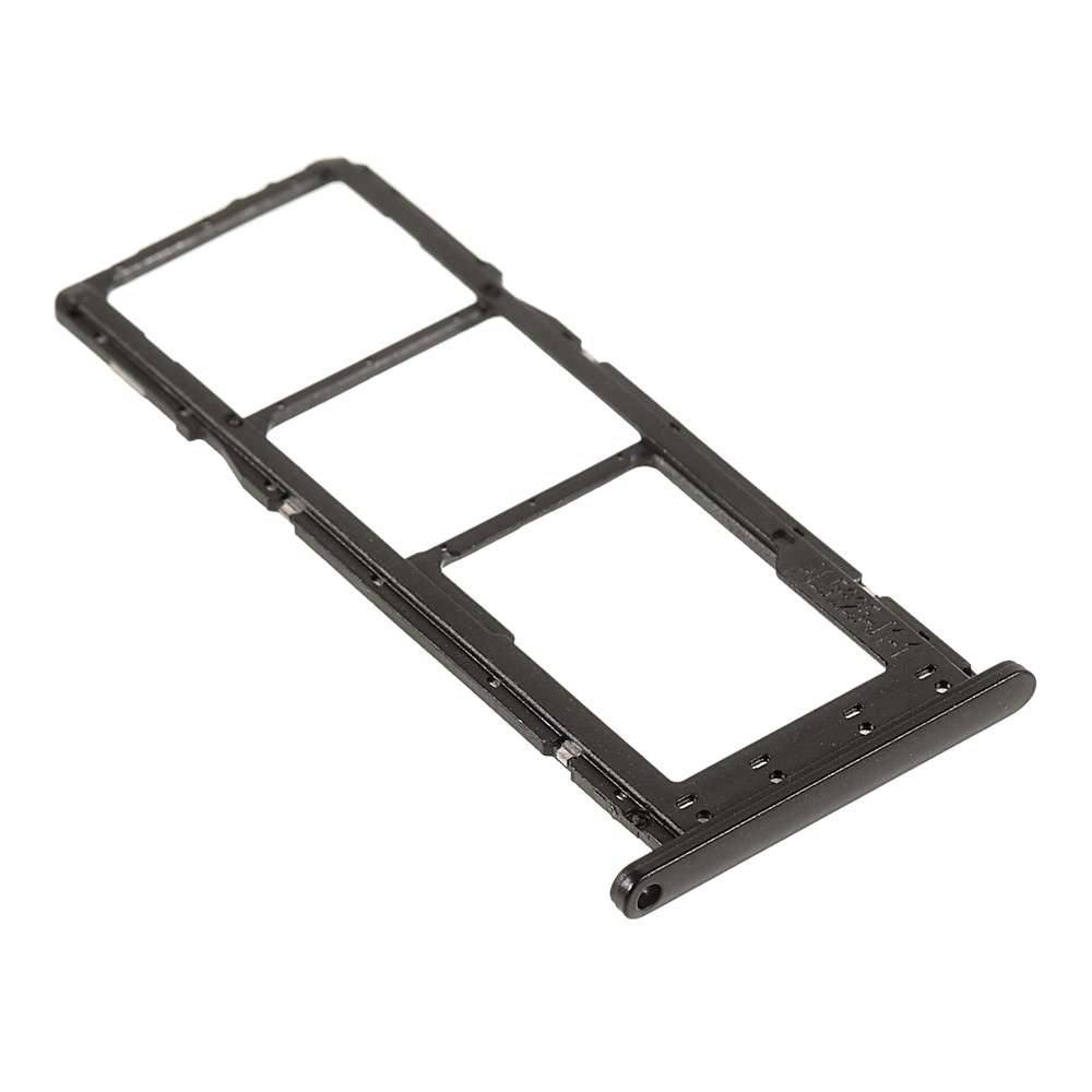 OEM Dual SIM + TF Card Tray Holder Replacement (without Logo) for Samsung Galaxy A03s (164.2mm) - Bl