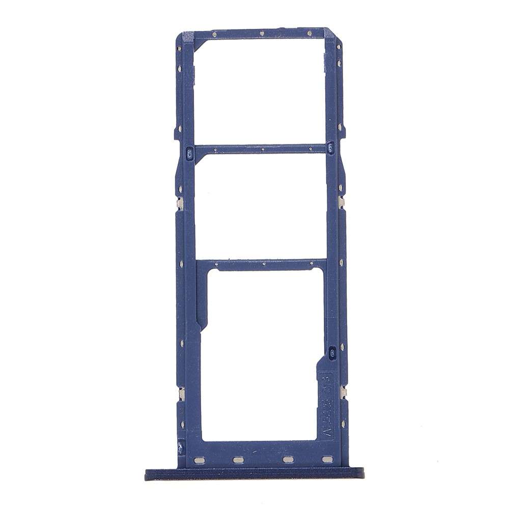 OEM Dual SIM + TF Card Tray Holder Replacement (without Logo) for Samsung Galaxy A03s (164.2mm) - Bl