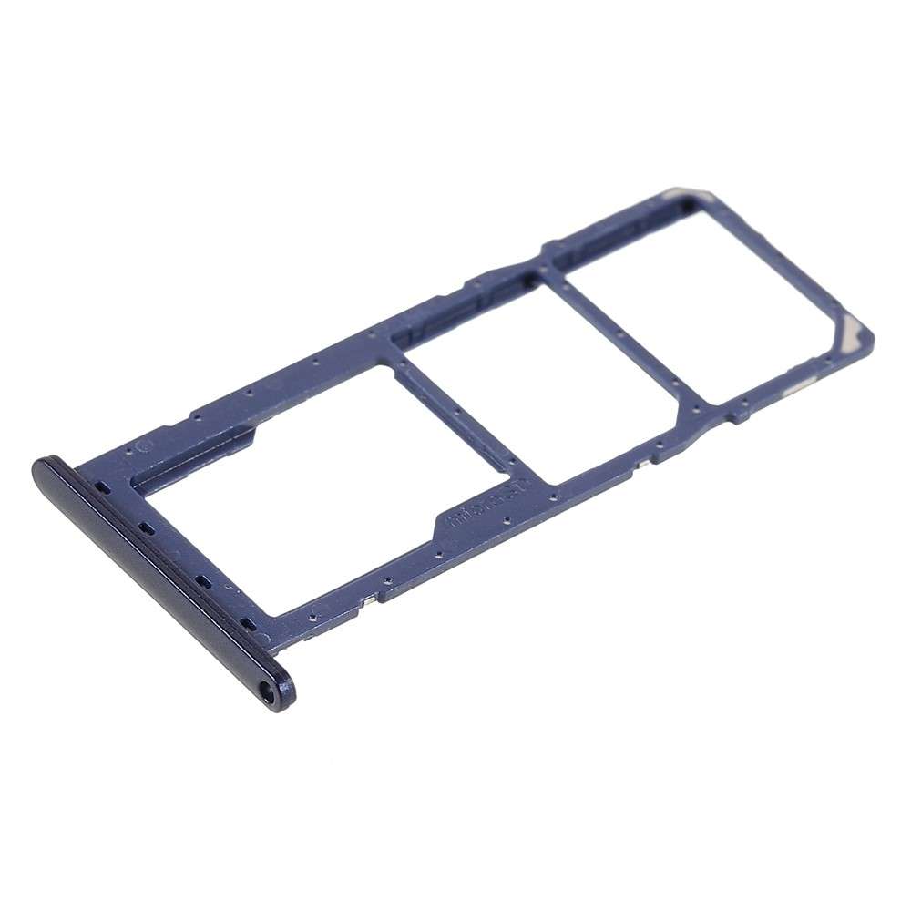 OEM Dual SIM + TF Card Tray Holder Replacement (without Logo) for Samsung Galaxy A03s (164.2mm) - Bl
