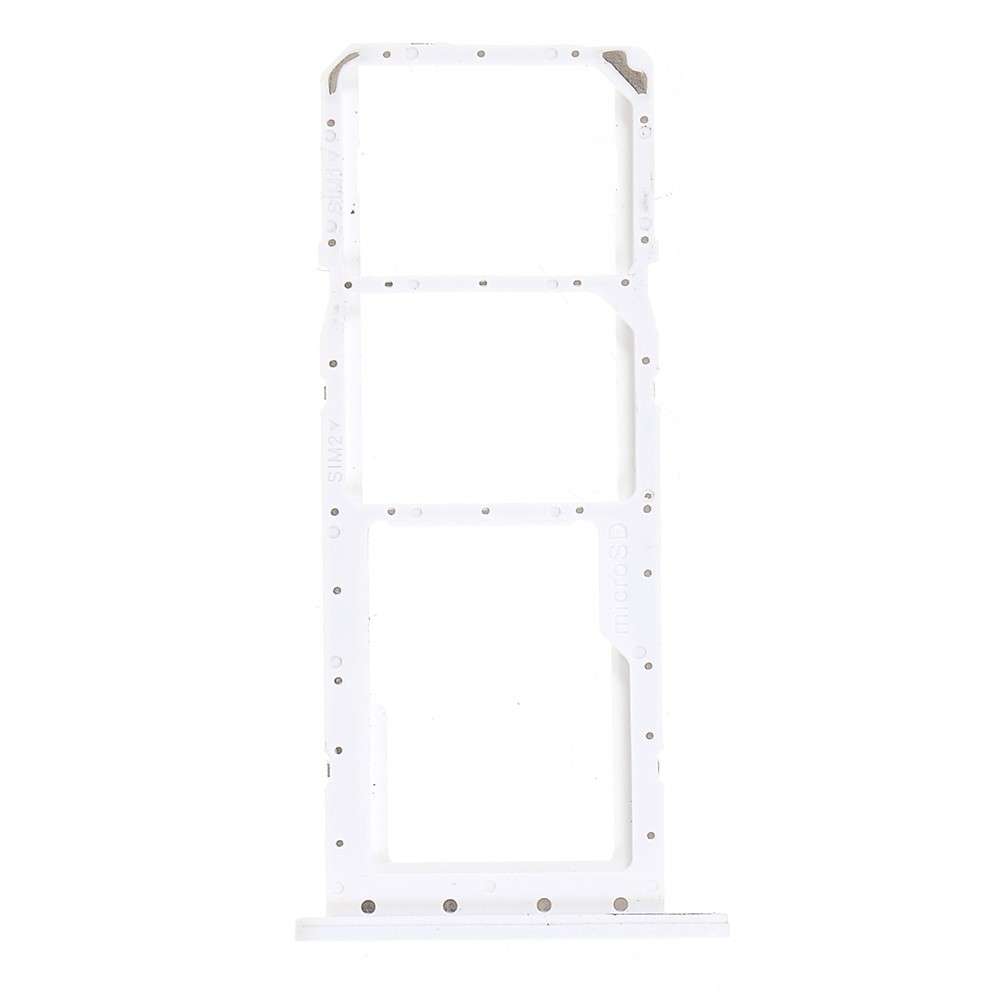 OEM Dual SIM + TF Card Tray Holder Replacement (without Logo) for Samsung Galaxy A03s (164.2mm) - Bl