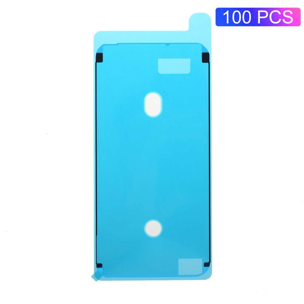 100Pcs/Pack Middle Plate Screen Frame Adhesive Stickers for Apple iPhone 6s Plus 5.5-inch - White