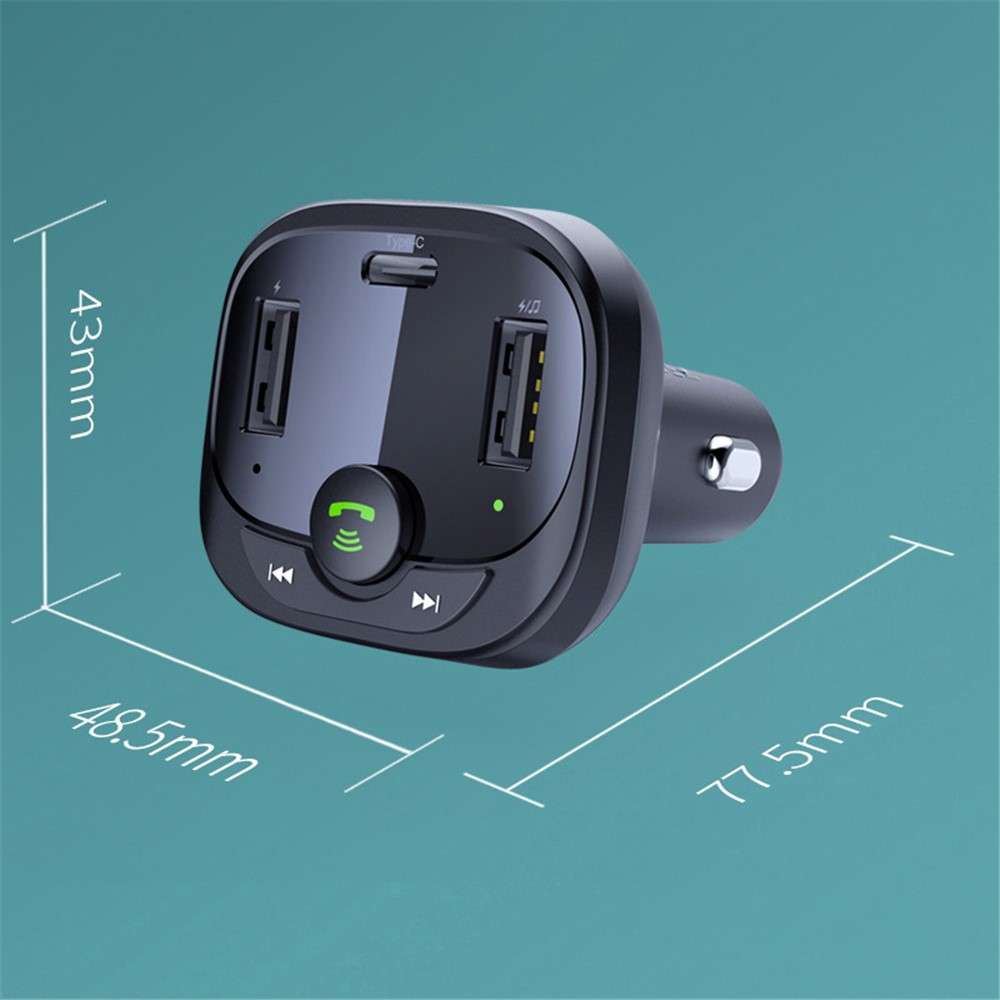 LOHEE S-21A Car Bluetooth-compatible Receiver MP3 AUX Player Adapter HiFi Sound Music Player Kit Han