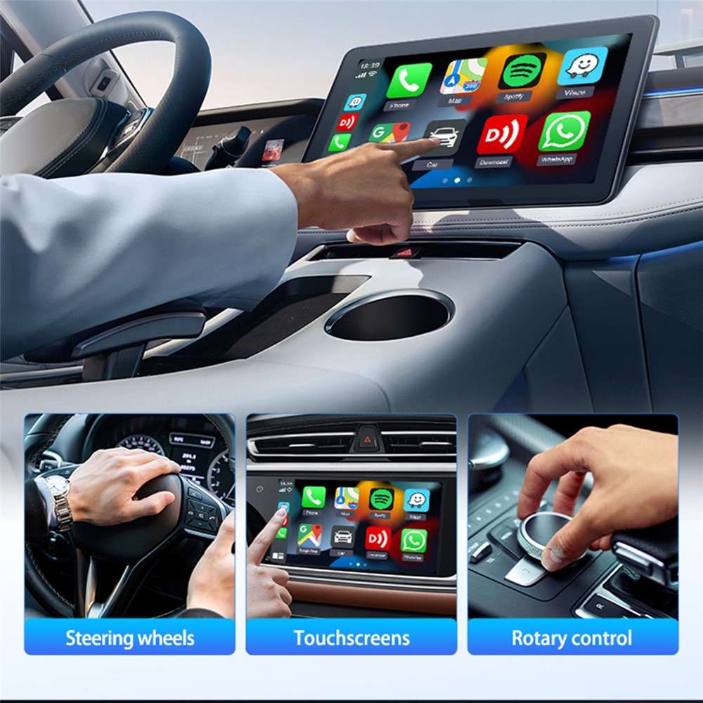 Mini SE Wireless Carplay Adapter USB-A / Tpye-C Plug Wired to Wireless Carplay Auto Smart Box