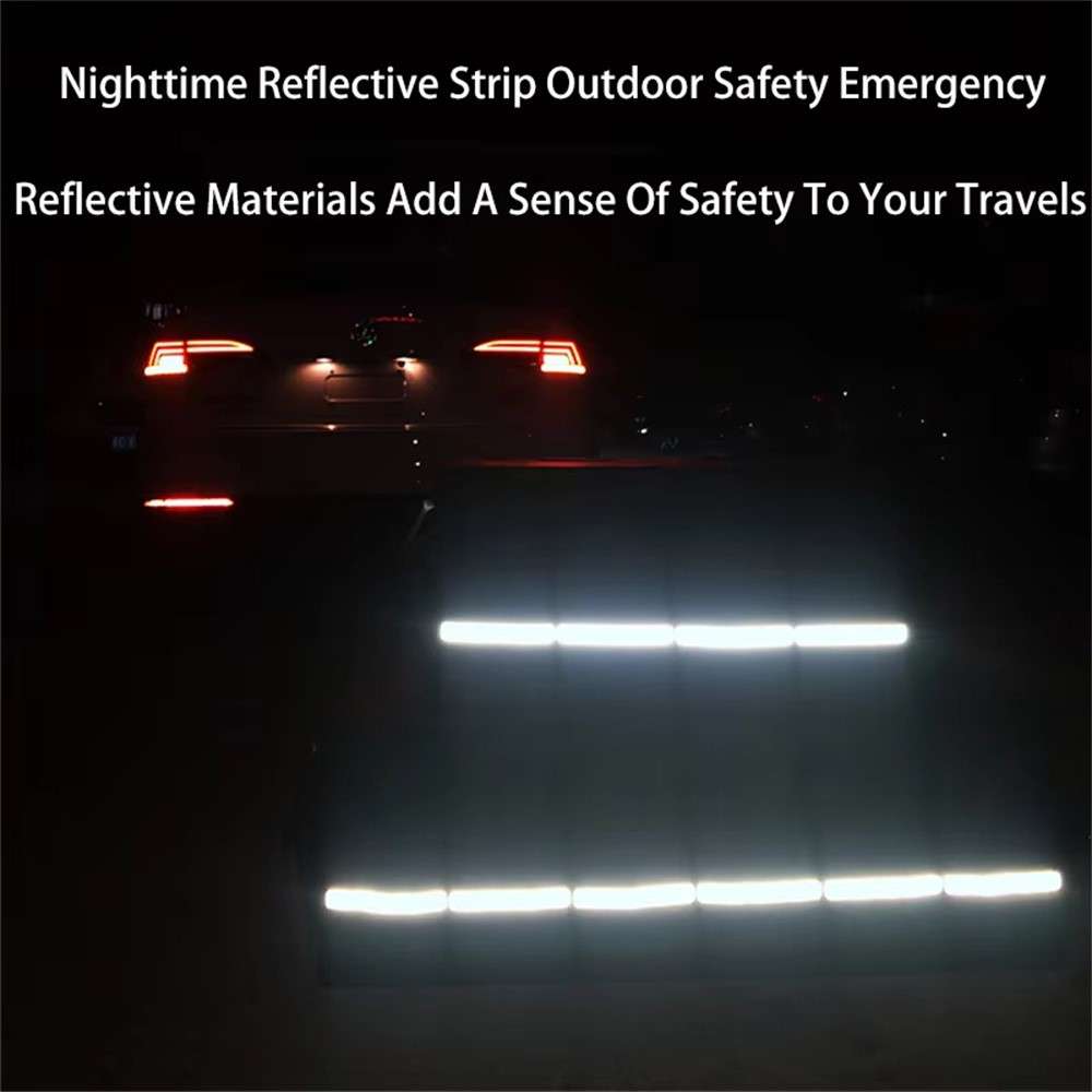 Reflective Foldable Car Trunk Organizer Waterproof Oxford Fabric Storage Box with Lid , Size L