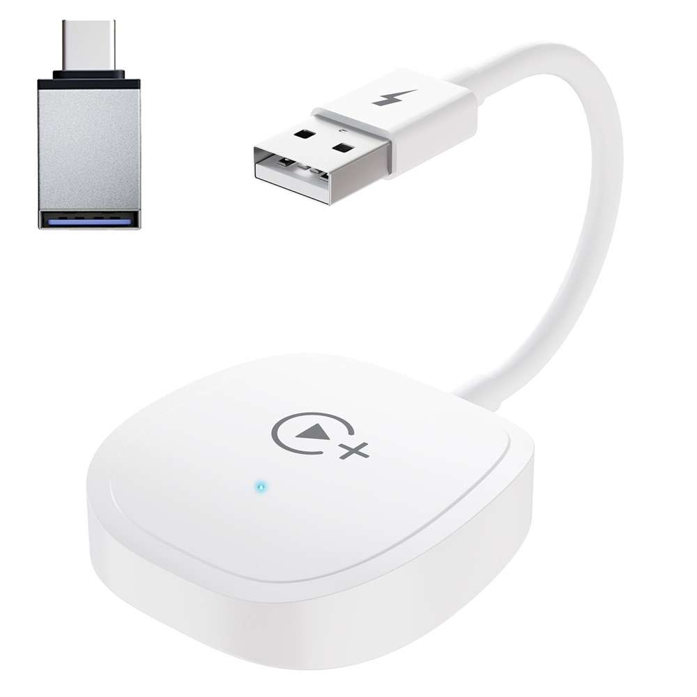 020-7+ Wireless Video / Car Play Adapter Car System Wired to Wireless Car Player Supports YouTube /