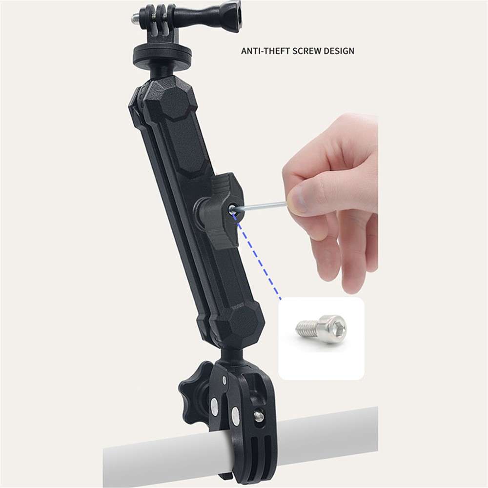 WUPP CS-2001A1 Motorcycle Camera Mount Holder Motorbike Handlebar Bracket for Gopro