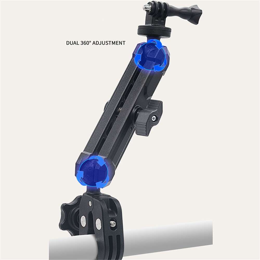 WUPP CS-2001A1 Motorcycle Camera Mount Holder Motorbike Handlebar Bracket for Gopro