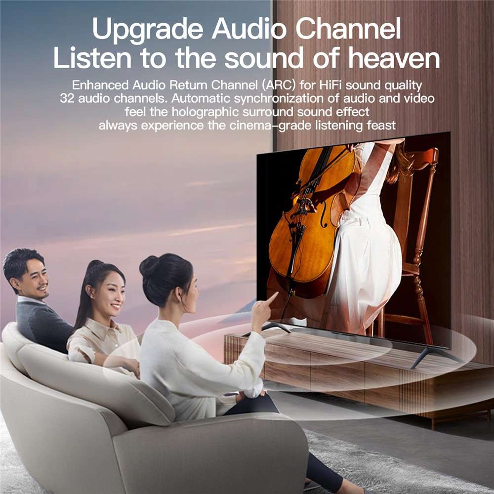 MINDPURE HD003 HDMI 2.0 Cable 5m | 4K Video & ARC Audio | 19+1 Oxygen-Free Copper