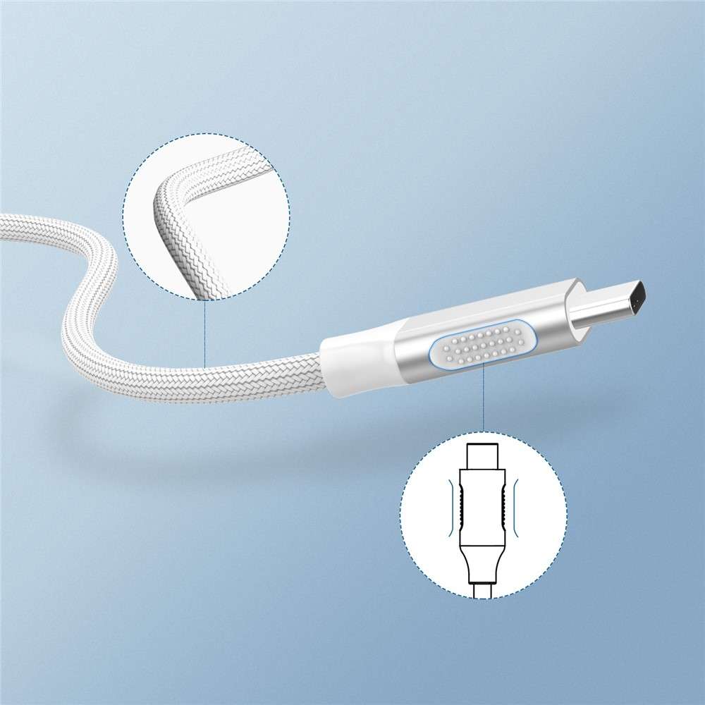 LENTION C8 USB-C to SD/Micro SD Card Reader Adapter Two Card Simultaneous - Silver