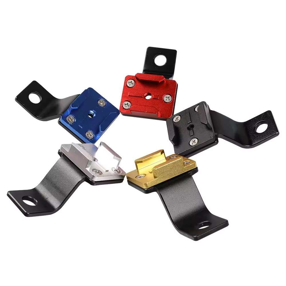G082 For GoPro Action Camera Motorcycle Rearview Mirror Mount Bracket CNC Aluminum Alloy Camera Hold