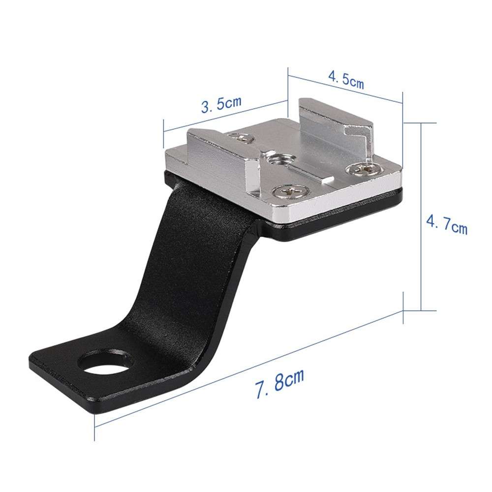 G082 For GoPro Action Camera Motorcycle Rearview Mirror Mount Bracket CNC Aluminum Alloy Camera Hold