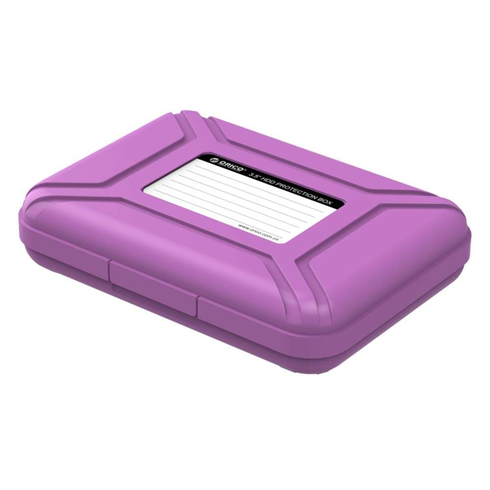 ORICO 3.5 inch Anti-Static Hard Disk Drive Protective Case Box (PHX35-V1) - Purple