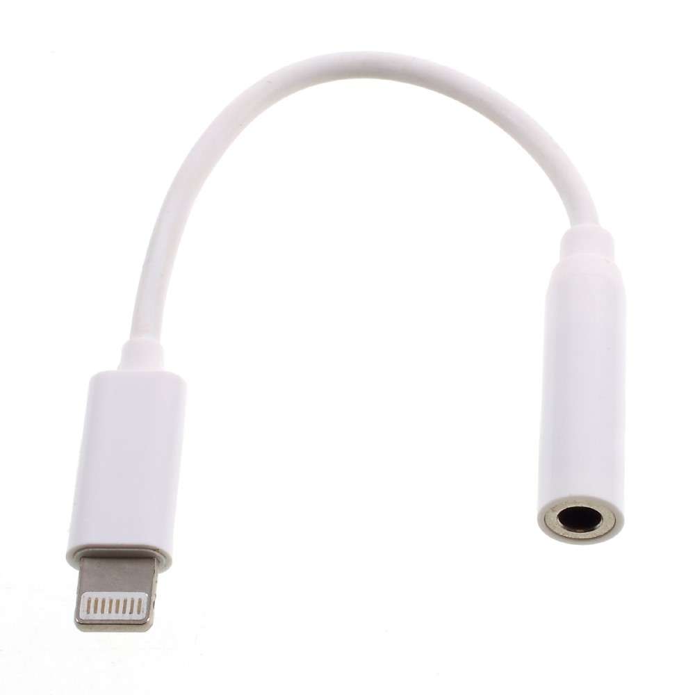 Lightning to 3.5mm Female Headphone Adapter Cable for iPhone 7 / 7 Plus, Support IOS10.3