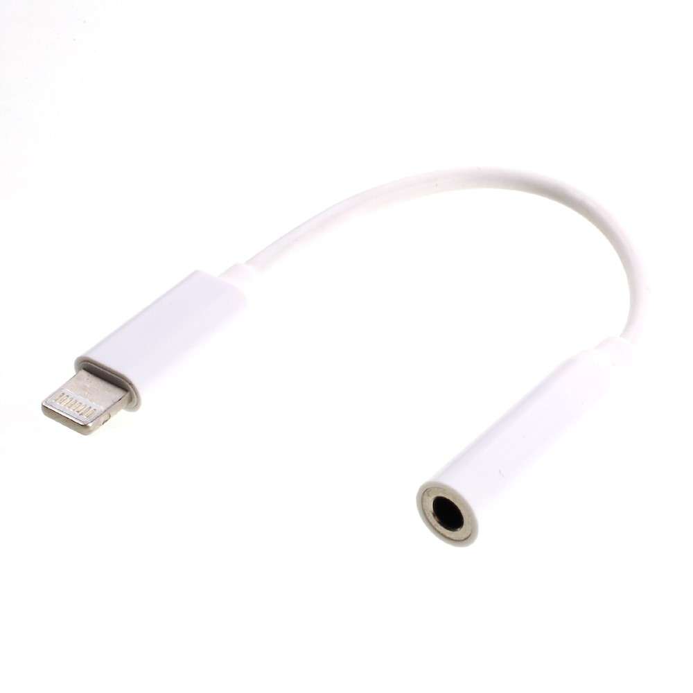 Lightning to 3.5mm Female Headphone Adapter Cable for iPhone 7 / 7 Plus, Support IOS10.3