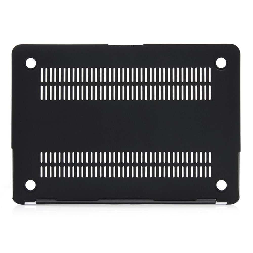 Marble Pattern Hard Snap-on Cover for Macbook Air 13.3 Inch Heat-Dissipated - White / Black