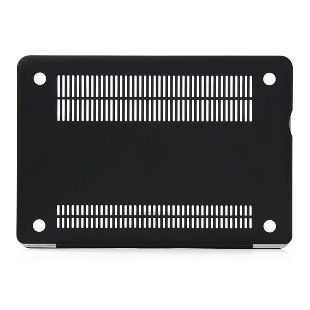 Marble Pattern Hard Snap-on Cover for Macbook Air 13.3 Inch Heat-Dissipated - Yellow / Black