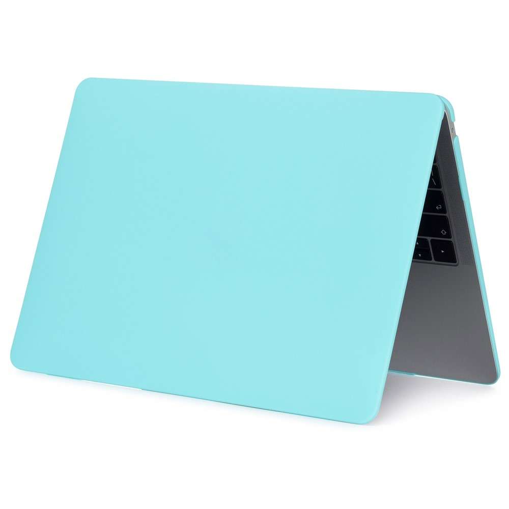 Matte Plastic Front and Back Protective Case for MacBook Pro 16 inch (2019) - Cyan