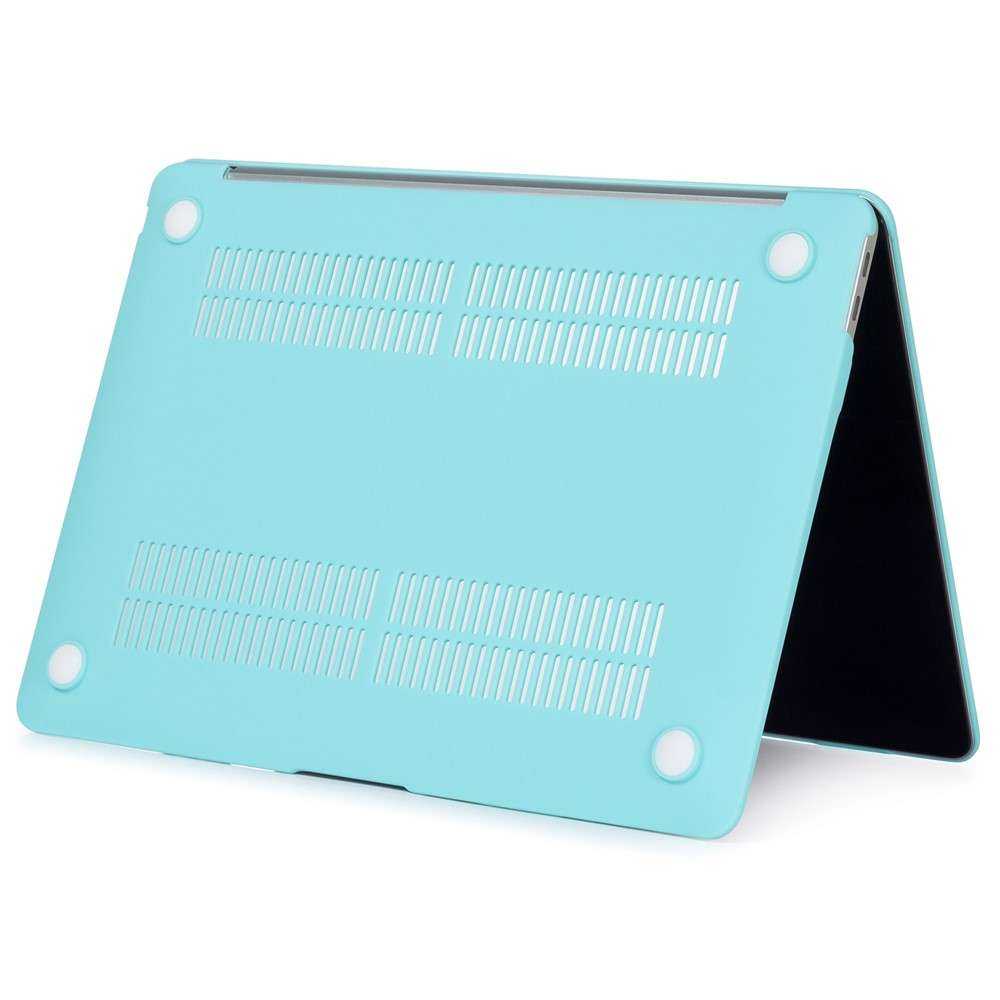 Matte Plastic Front and Back Protective Case for MacBook Pro 16 inch (2019) - Cyan