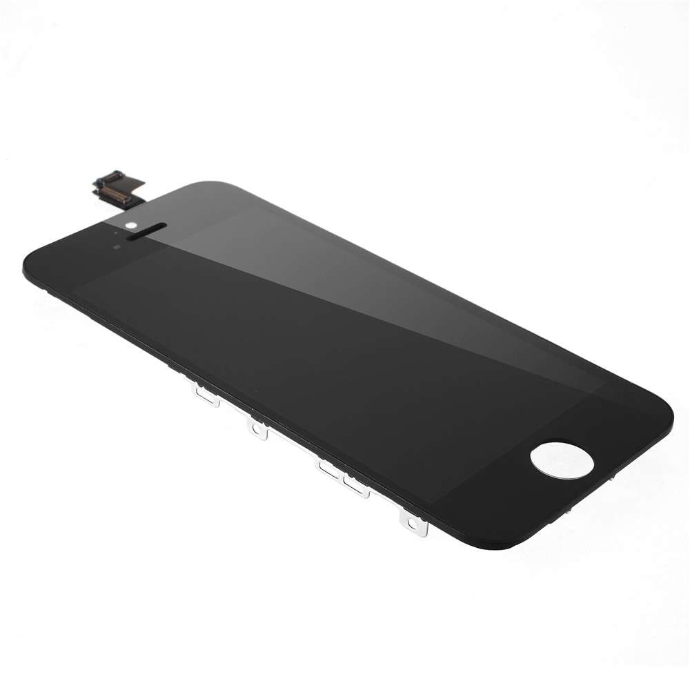 Black for iPhone 5s / iPhone SE LCD Assembly ( LCD Screen + Camera Holder + Earpiece Mesh + Sensor I