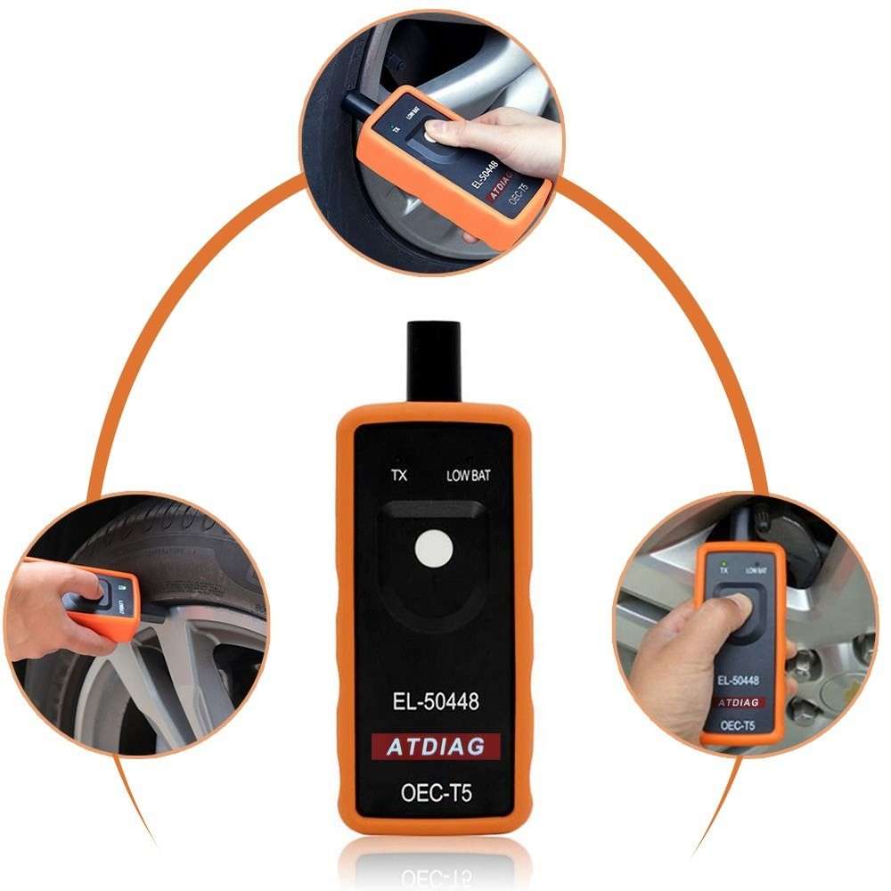 TPMS Activation Tool Relearn Tool EL-50448 Auto Tire Pressure Monitor Sensor Reset OEC-T5 for GM Ser