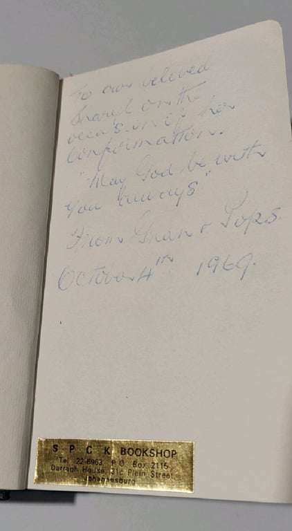 A Book of Common Prayer South Africa