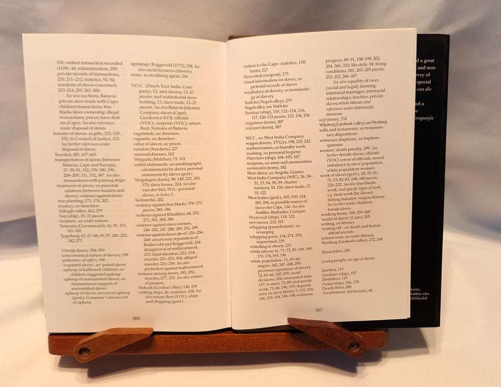 Early Slavery at the Cape of Good Hope  1652 - 1717