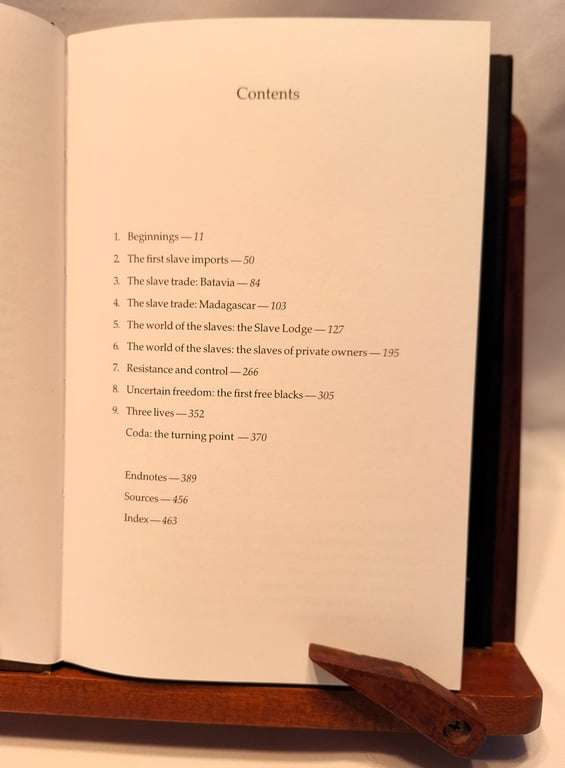 Early Slavery at the Cape of Good Hope  1652 - 1717