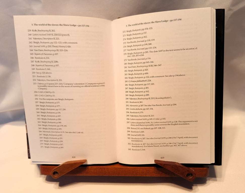 Early Slavery at the Cape of Good Hope  1652 - 1717