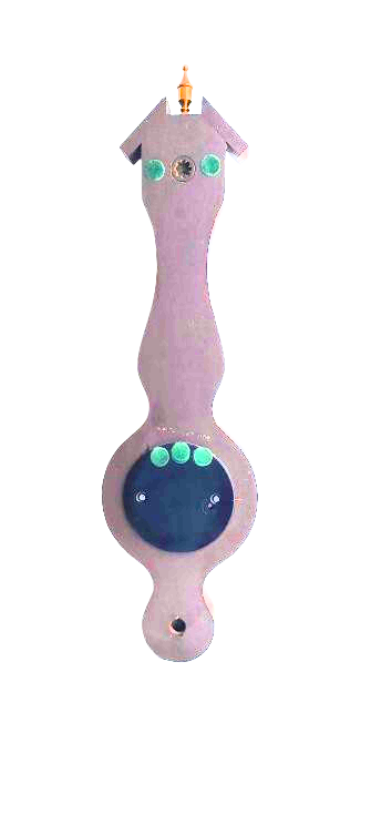 Vintage Large wood   - Weather Station - Made In West Germany