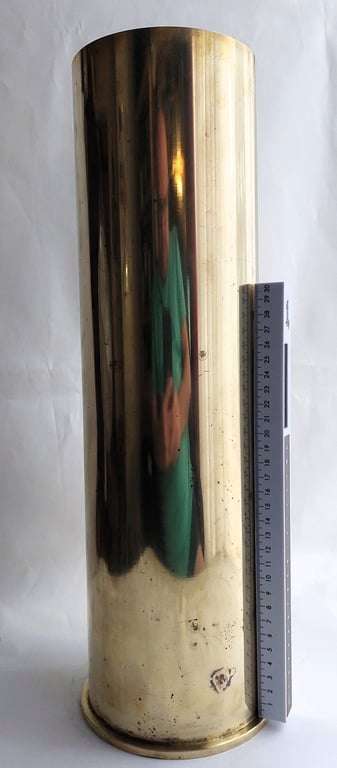 Brass Artillery Shell Casing - 20 Pounder Mark 2 -1965