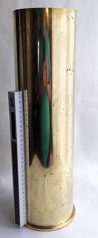 Brass Artillery Shell Casing - 20 Pounder Mark 2 -1965