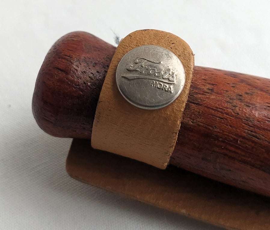 Collectable - Vintage Frosts Mora Knife in a leather sheath - Made in Sweden