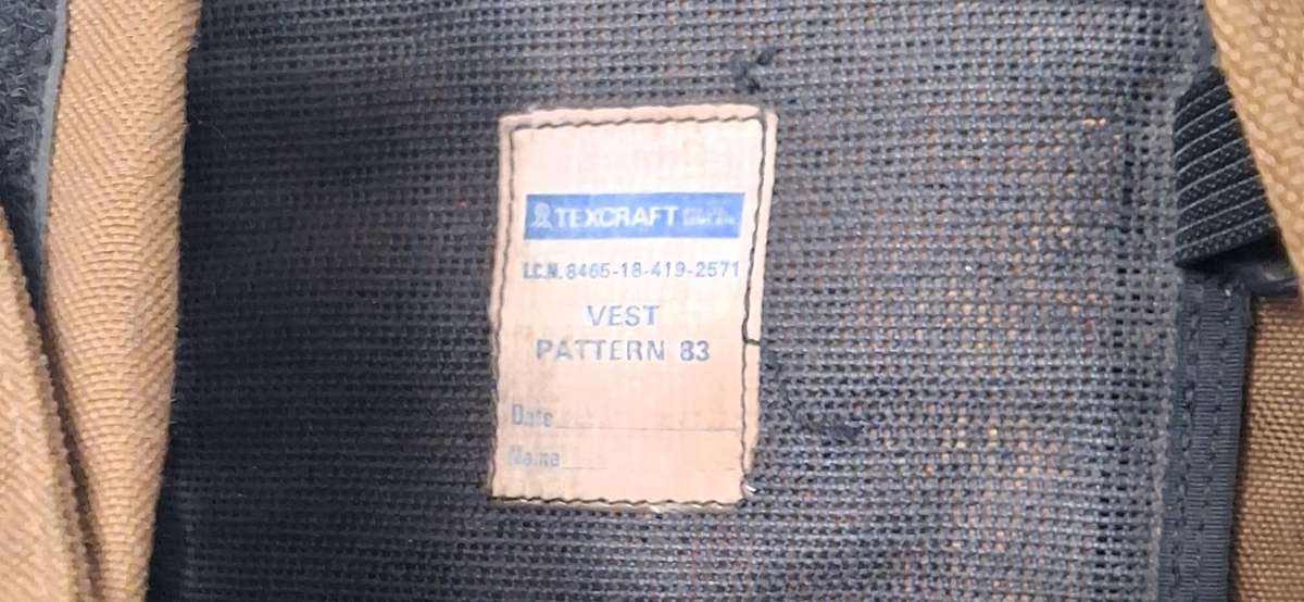 SADF Nutria Patt 83 (Adjustable Battlejacket) -1980's - SADF Nutria Patt 83 (Adjustable Battlejac...