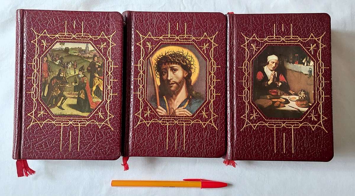 The Library of Catholic Devotion - A Box set of 3 Books - Leather bound